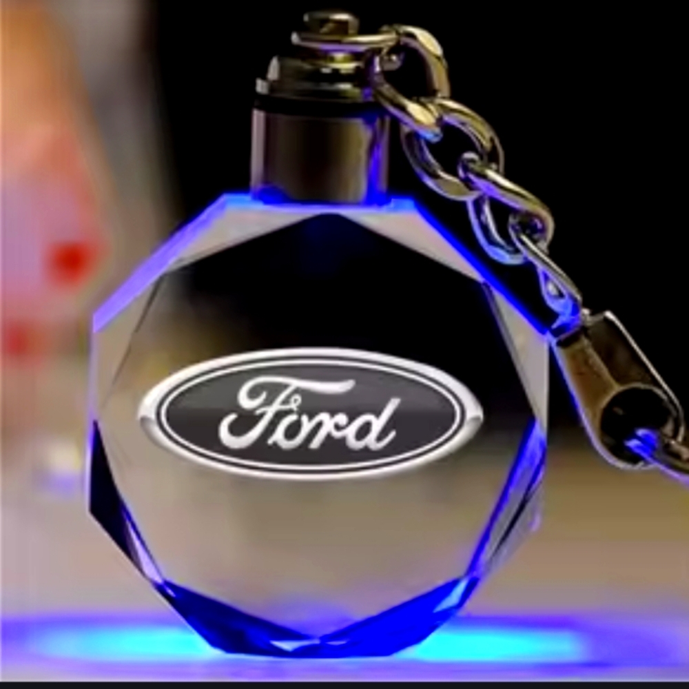 Ford Led  Light up Keychain